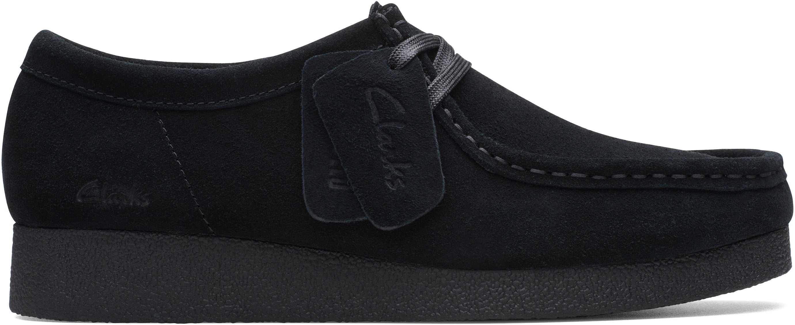 Wallabee Evosh ruskind sko - Black Sde